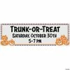 Wholesale ✨ Trunk-or-Treat 🦇 Halloween Custom Banner - Medium 😍