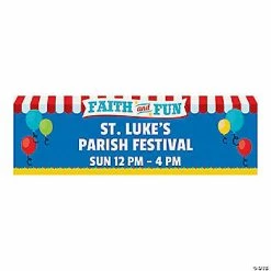 Cheapest ✔️ Personalized Church Carnival Banner 🧨