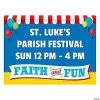 Best Sale 🥰 Personalized Church Carnival Yard Sign ✔️
