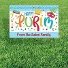Best Sale 👍 Personalized Purim Yard Sign ⭐