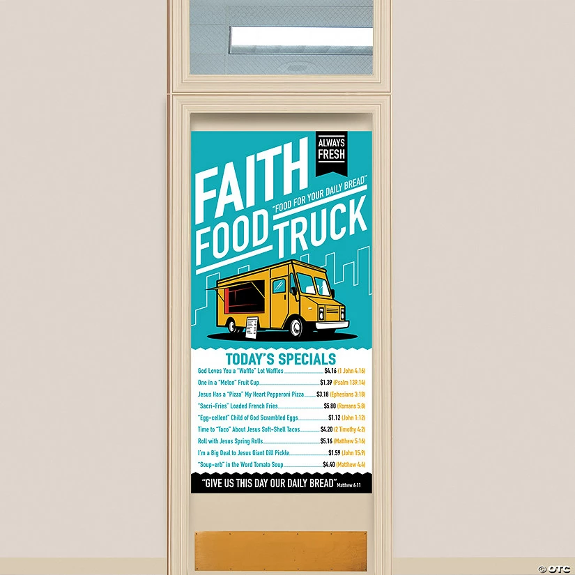 Wholesale π Food Truck VBS Food Menu Door Banner π₯° 2 Wholesale π Food Truck VBS Food Menu Door Banner π₯° - Image 2