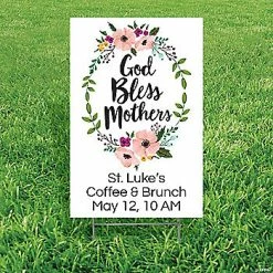 Cheap 🎉 Personalized Religious 👩 Mother’s Day Yard Sign 👏