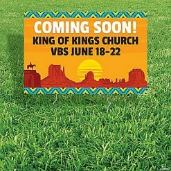 Top 10 🔥 Personalized Southwest VBS Yard Sign 🥰