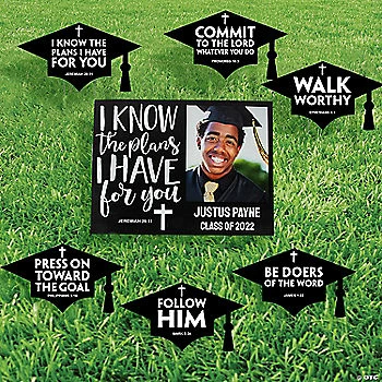 Deals π€© Personalized Religious Graduation Yard Sign Decorating Kit β 7 Pc. π 1 Deals π€© Personalized Religious Graduation Yard Sign Decorating Kit β 7 Pc. π