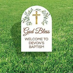 Hot Sale ❤️ Personalized Religious Occasion Yard Sign 🔥