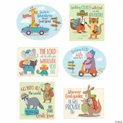 Coupon 🔥 Animal Bible Adventure Cutouts - 6 Pc. ⌛