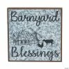 Cheapest ⌛ Barnyard Blessings Wall Sign ❤️