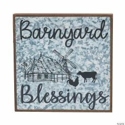 Cheapest ⌛ Barnyard Blessings Wall Sign ❤️