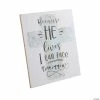 Discount 🔥 Because He Lives Easel Sign 👏