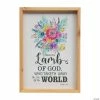 Flash Sale 🔔 Behold the Lamb of God Wall Sign 🧨