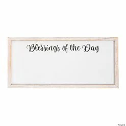 Outlet ❤️ Blessings of the Day Dry Erase Sign 😉