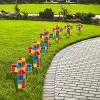 Outlet 🧨 Bright Cross Sidewalk Yard Stakes - 6 Pc. 👏