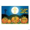 Hot Sale 🔔 Christian Pumpkin Backdrop Banner 🧛 Halloween Decoration - 3 Pc. 🎁