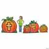 Cheap 🧨 Christian Pumpkin Cardboard Stand-Ups - 3 Pc. 😀