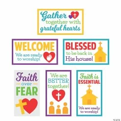 Flash Sale 🛒 Church Safety Cutouts - 6 Pc. 👏