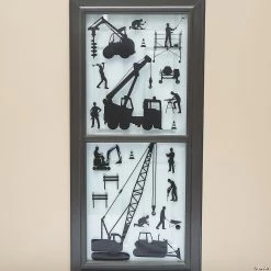 Brand new 🎁 Construction Window Clings - 2 Pc. 🤩