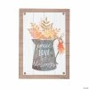 Budget 🛒 Cottagecore Peace Love & Blessings Wall Sign ⌛