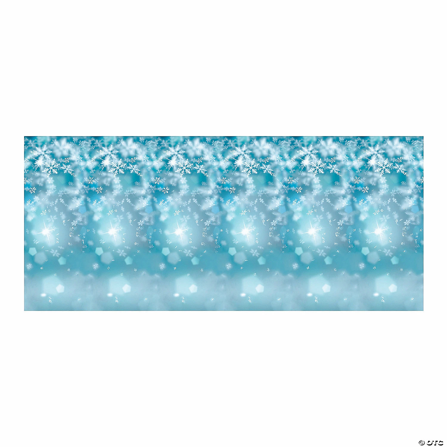 Budget π€© Design-A-Room Snowflake Print Backdrop - 2 Pc. π 2 Budget π€© Design-A-Room Snowflake Print Backdrop - 2 Pc. π - Image 2