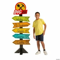 Best Pirce 🥰 Dig VBS Directional Sign 👏