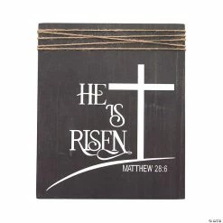Best Pirce 🤩 He Is Risen Wall Sign 🤩