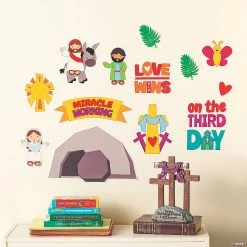 Cheap 👏 Holy Week Window Clings ✔️ -Party Decorations Shop holy week window clings13757443 a01