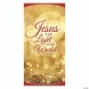 Brand new 🎉 Jesus is the Light of the World Door Banner ⌛