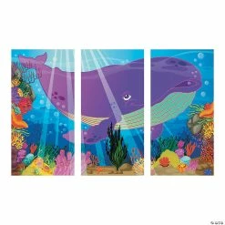 Cheapest 🛒 Jonah & the Whale Backdrop Banner - 3 Pc. 😀 -Party Decorations Shop jonah and the whale backdrop banner 3 pc 13773737 a01
