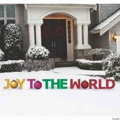 Best Sale ✔️ Joy to the World Outdoor Yard Signs ⭐