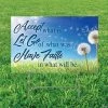 New 👍 Let Go and Have Faith Yard Sign 🎉