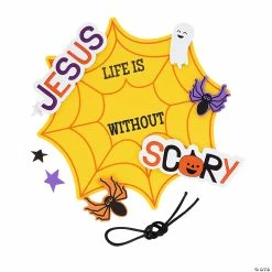 Cheap π Life is Scary Without Jesus π§ Halloween Sign Craft Kit β Makes 12 π 4 Cheap π Life is Scary Without Jesus π§ Halloween Sign Craft Kit β Makes 12 π -Party Decorations Shop life is scary without jesus halloween sign craft kit makes 1214115106 a01