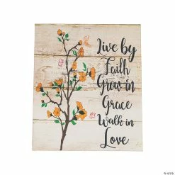 Top 10 ❤️ Live By Faith Wall Sign 😉