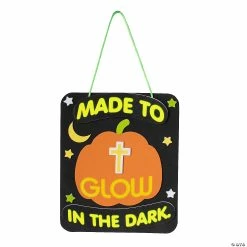 Cheapest 👏 Made to Glow in the Dark Religious Fall Craft Kit - Makes 12 😀 -Party Decorations Shop made to glow in the dark religious fall craft kit makes 1214114943 a01