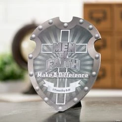 Best deal 💯 Men of Faith Tabletop Sign with Easel 🎉