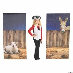 Outlet ⭐ Nativity Pageant Backdrop Panel Cardboard Stand-Ups - 2 Pc. 🔥