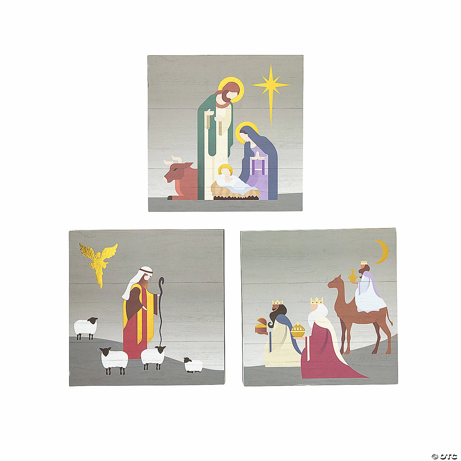 New β Nativity Tabletop Signs - 3 Pc. π 2 New β Nativity Tabletop Signs - 3 Pc. π - Image 2