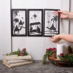 Promo 🛒 Nativity Wall Signs Set 😀 -Party Decorations Shop nativity wall signs set14092518 a02