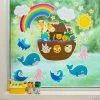 Promo 👍 Noah's Ark Window Clings 🥰