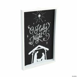 Flash Sale 👏 O Holy Night Wall Sign ⭐ -Party Decorations Shop o holy night wall sign14092553 a01
