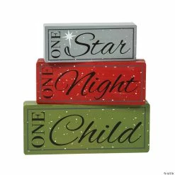 New π₯° One Child One Night Stacked Signs π