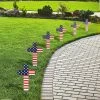 Cheap 🌟 Patriotic Flag Cross Yard Signs – 6 Pc. ✨