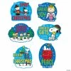 Deals 🌟 Peanuts® Inspirational 🎄 Christmas Cutouts - 6 Pc. ⭐