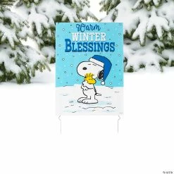 Top 10 ✔️ Peanuts® Winter Blessings Yard Sign ❤️