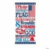 Promo ✨ Pledge of Allegiance Patriotic Door Banner 🛒