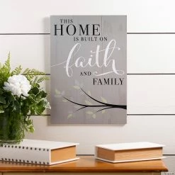 Hot Sale β Positively Simple Faith Large Wall Sign π