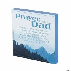 Buy 🧨 Prayer for My Dad Tabletop Sign 💯