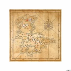 Outlet 😀 Rainforest Map Backdrop - 2 Pc. 🧨