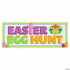 Brand new 🛒 Religious Easter Egg Hunt Banner 🔥