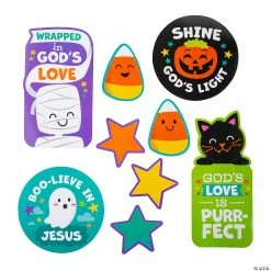 Discount 🥰 Religious 🧛 Halloween Cutouts - 9 Pc. 🤩