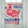 Discount 👍 Religious Patriotic Window Clings - 2 Pc. 🔥