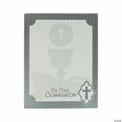 Flash Sale π₯° Silver Cross First Communion Sign In Sheet π₯°
